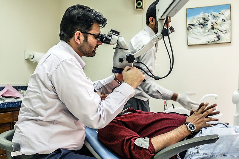 Root Canal Treatment — Painless solution using Microscopes